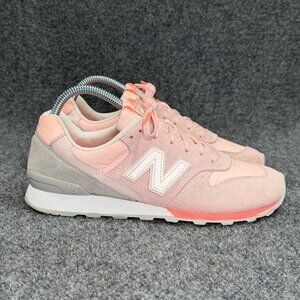 New Balance 696 Classic Sneakers Women's Size 8 Pinn Suede Retro Athletic Shoes